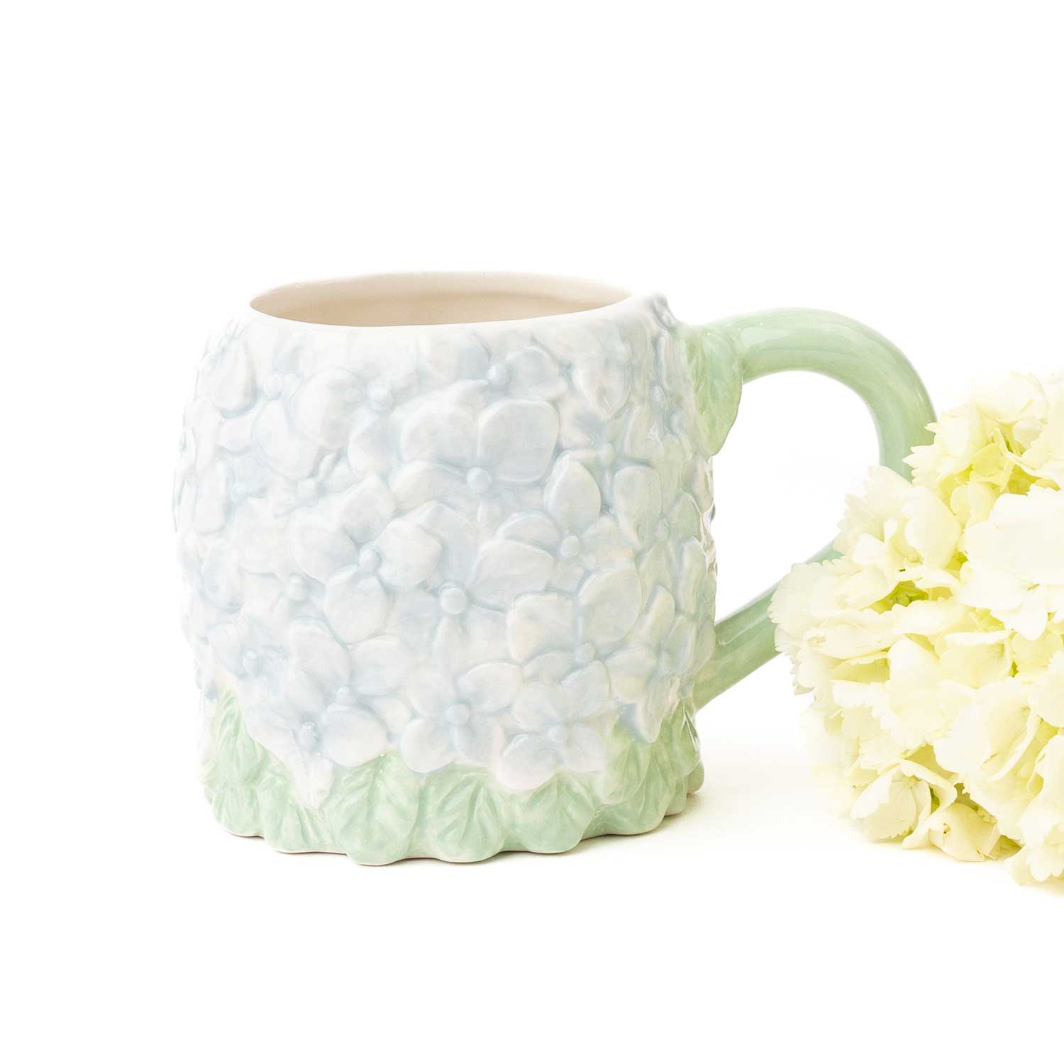Hydrangea Coffee Mug - Paper & Vine Book Bar