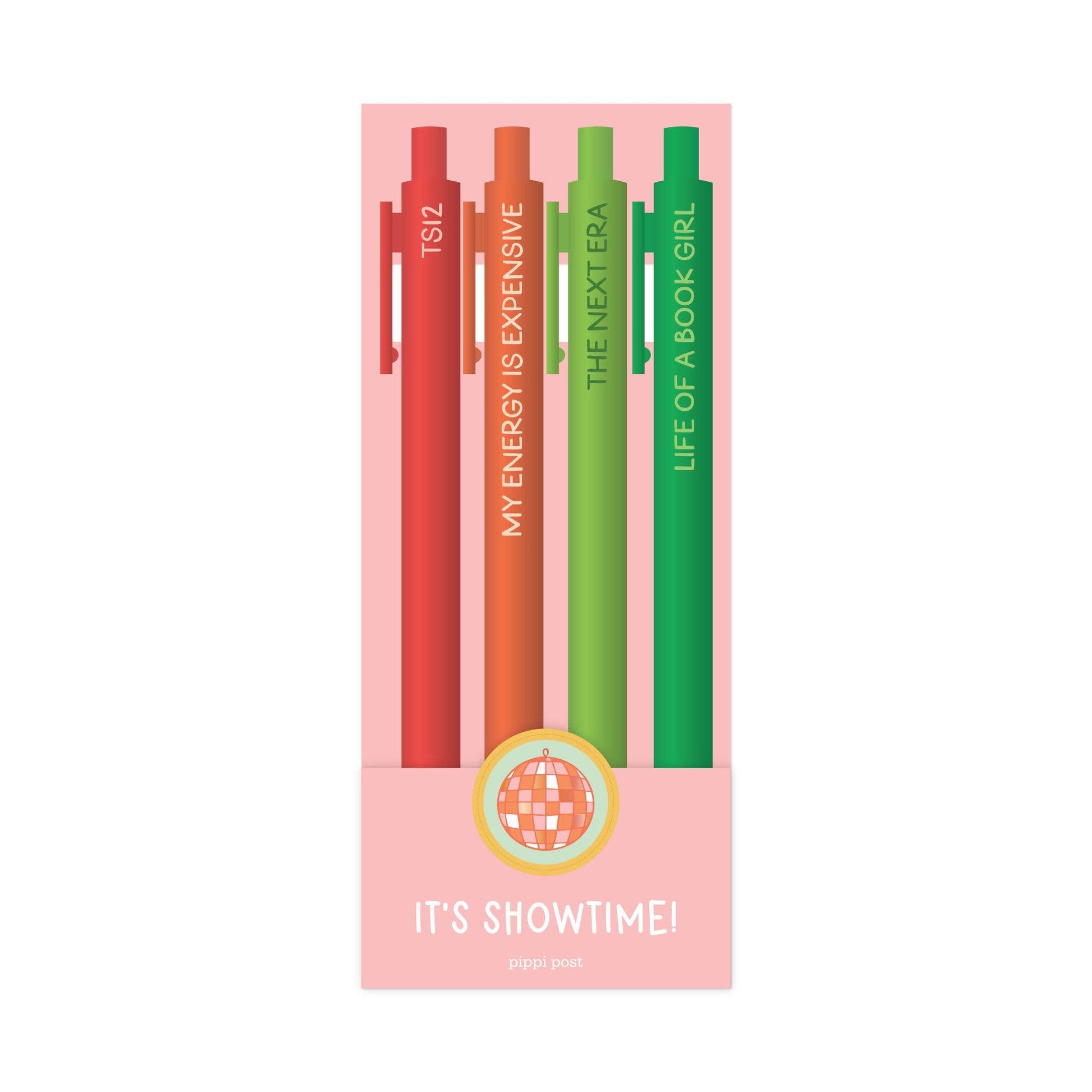 Buy colorful It's Showtime! Pen Set, 12-pack gel pens in vibrant hues, smooth writing for journaling and art projects
