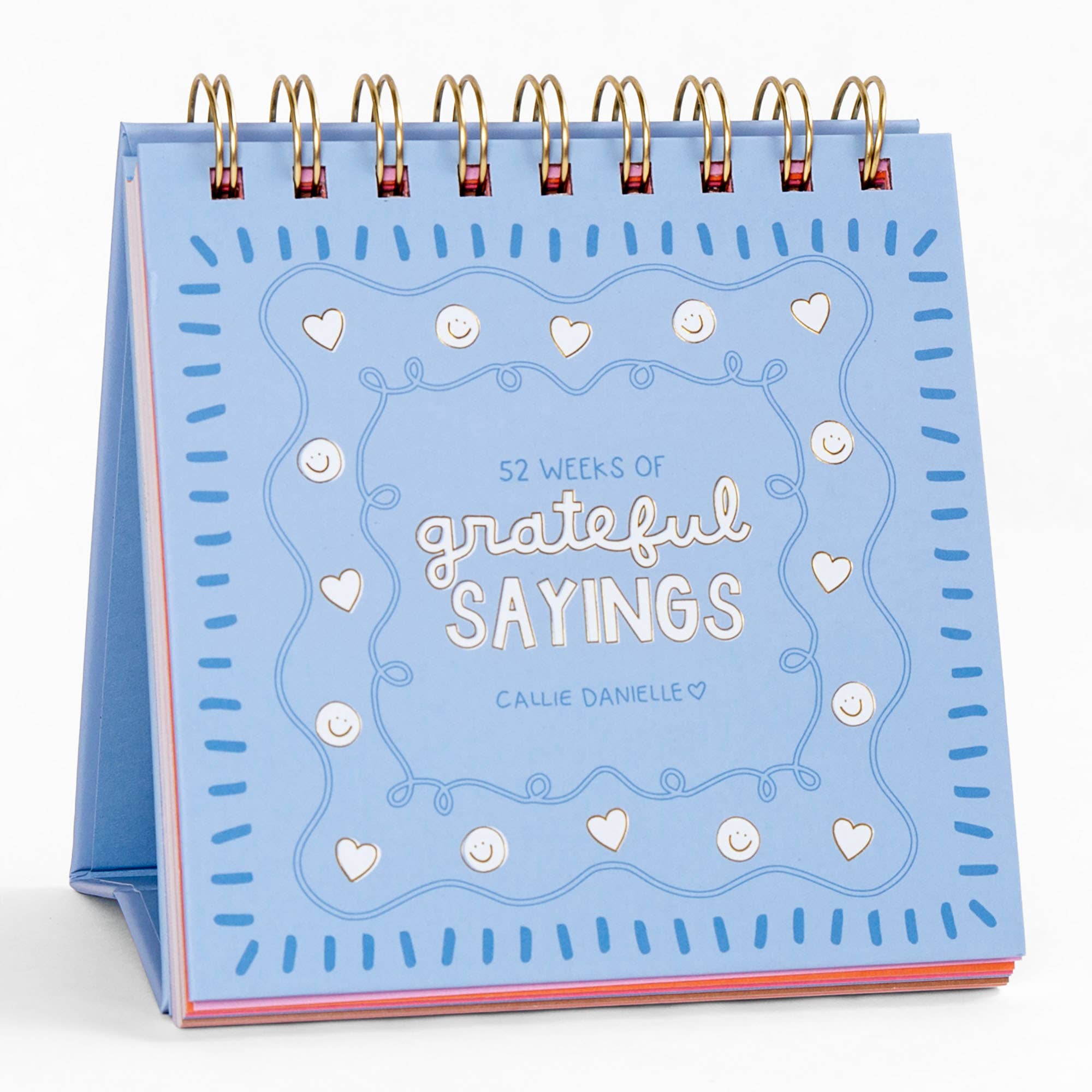 52 Weeks Of Grateful Sayings - Desk Flip Calendar