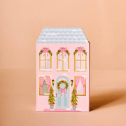 Coquette Christmas Ornament Advent Calendar with 24 unique, hand-painted mini ornaments, festive holiday decor