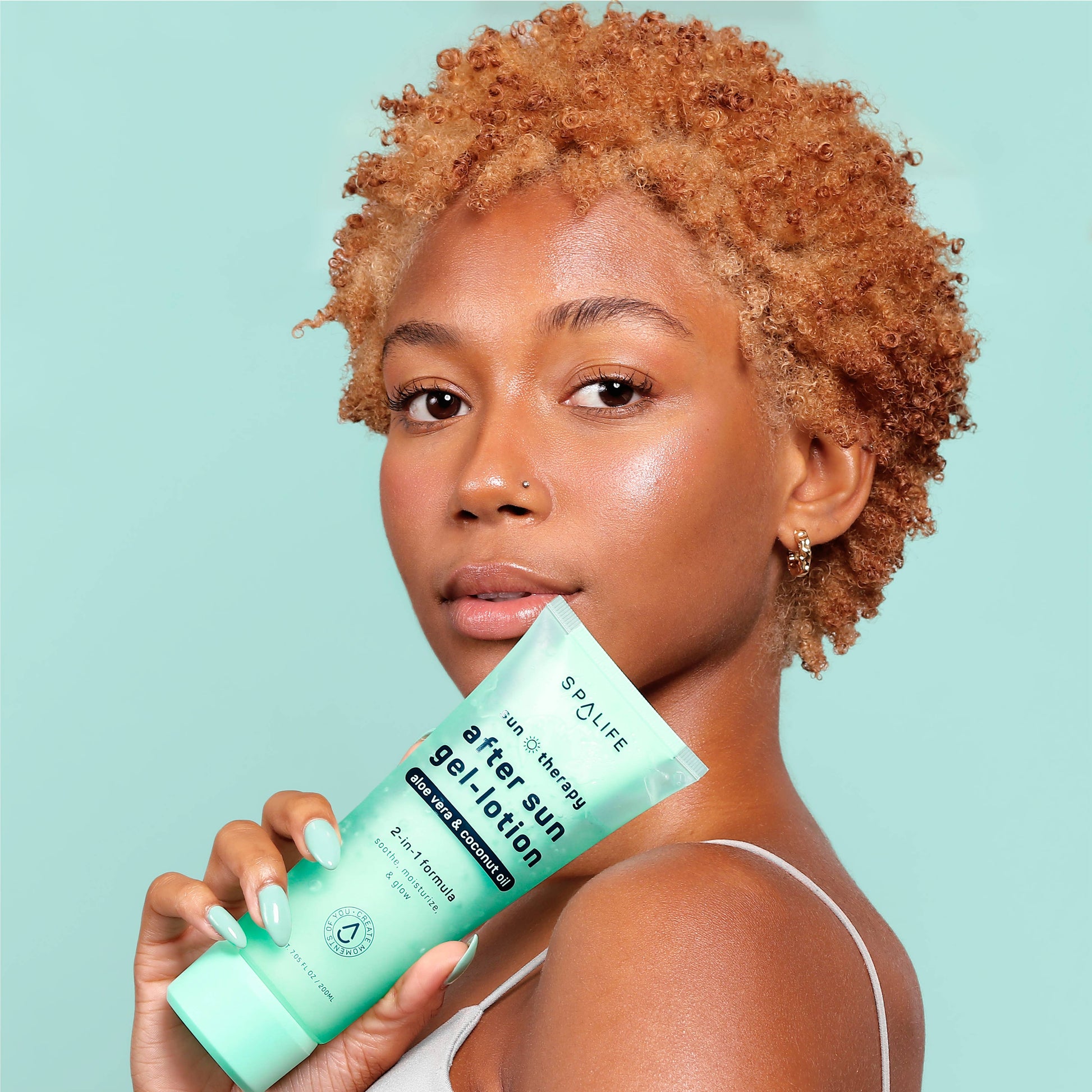After Sun Gel-Lotion 2 in1 Formula Aloe Vera & Coconut Oil - Paper & Vine Book Bar
