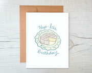 Hap-Brie Birthday- Birthday Card