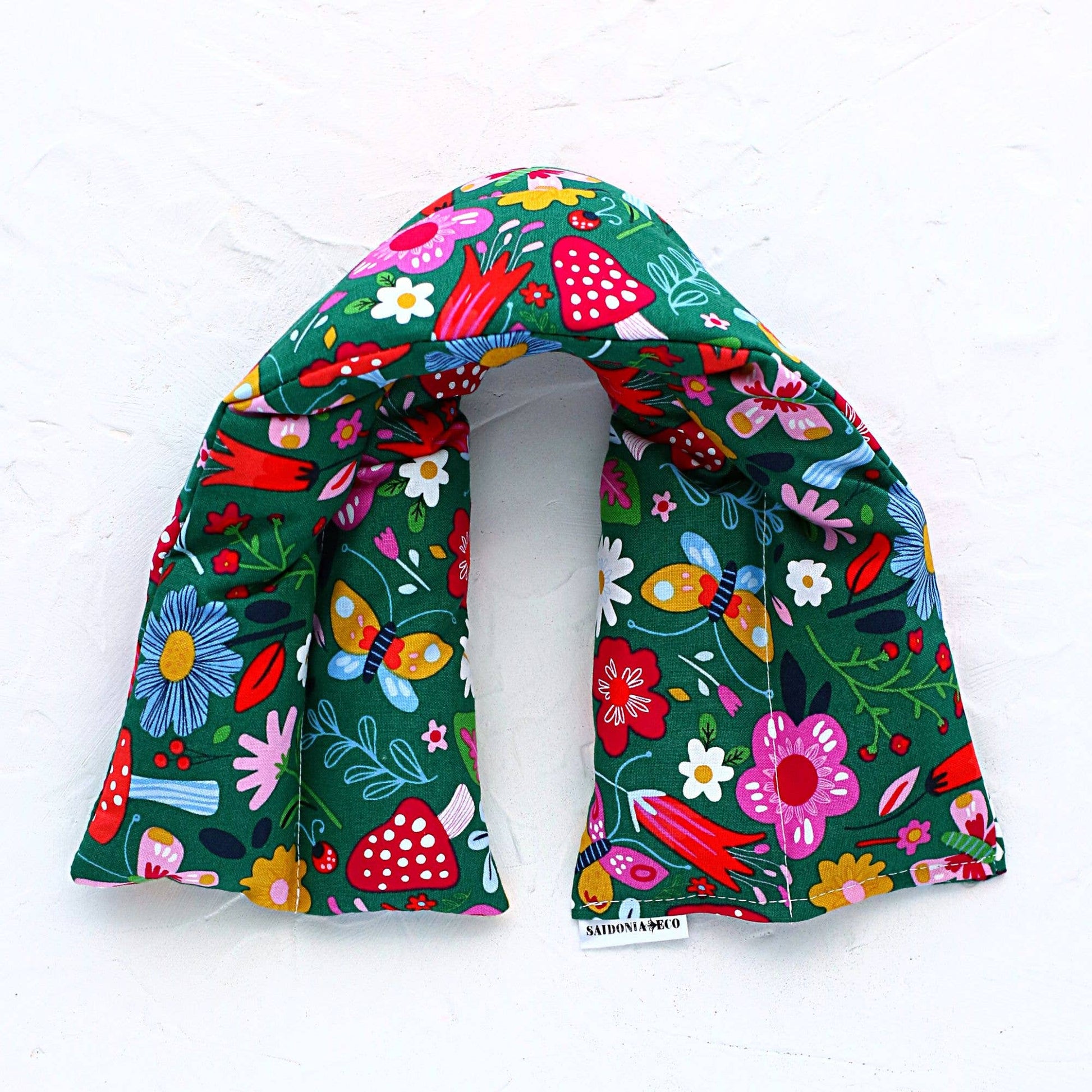Weighted Hot Cold Pad ⋆ Enchanted Forest, green with nature-inspired design, versatile therapy pad