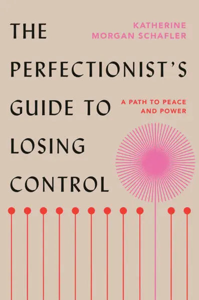 Self-help book "The Perfectionist's Guide to Losing Control" with stress management techniques, blue cover