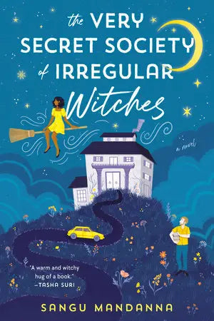 The Very Secret Society of Irregular Witches book cover: whimsical urban fantasy about quirky witches.