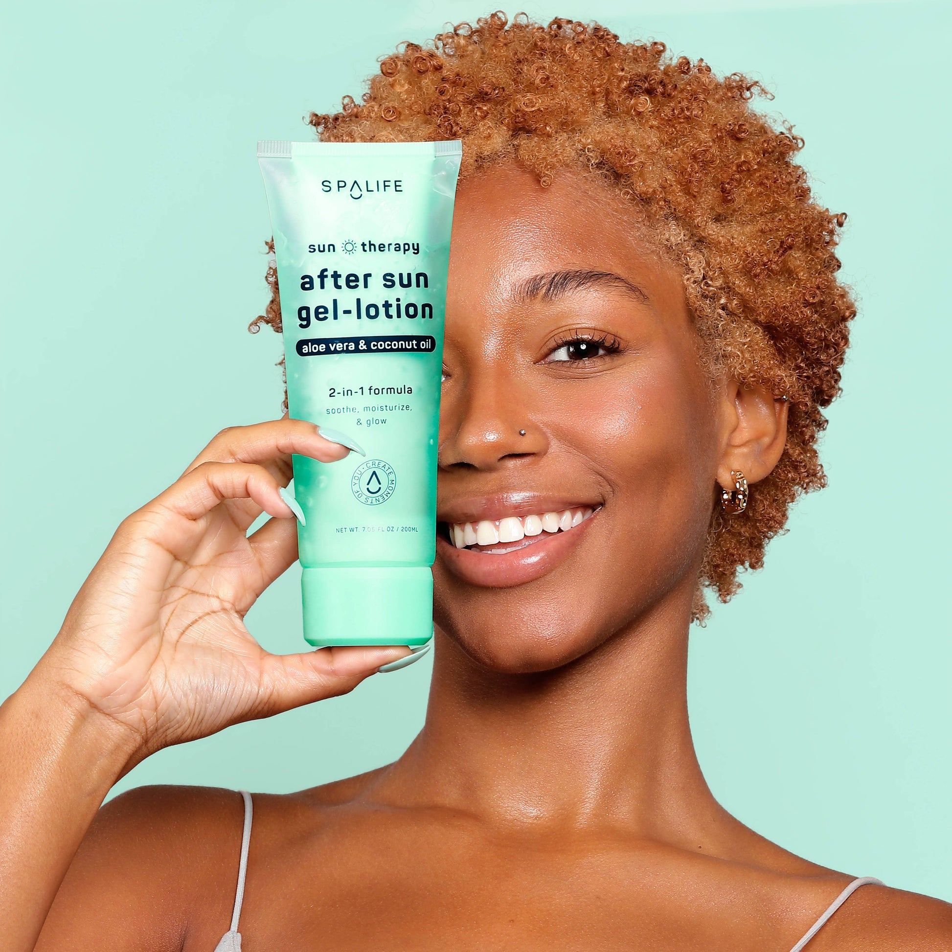 After Sun Gel-Lotion 2 in1 Formula Aloe Vera & Coconut Oil - Paper & Vine Book Bar