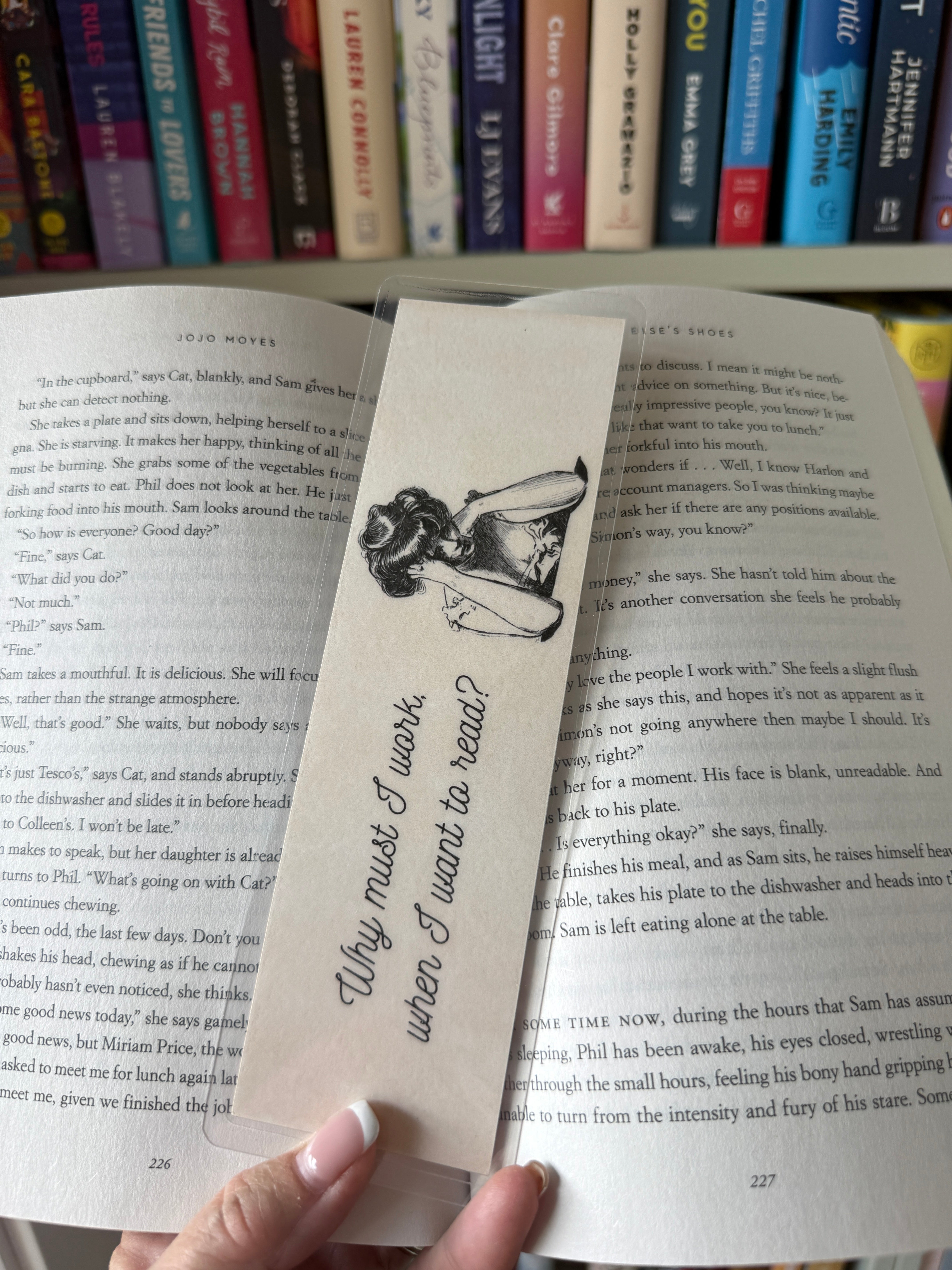 Why Must I Work Bookmark