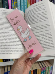 Just One More Chapter.... She Lied Bookmark