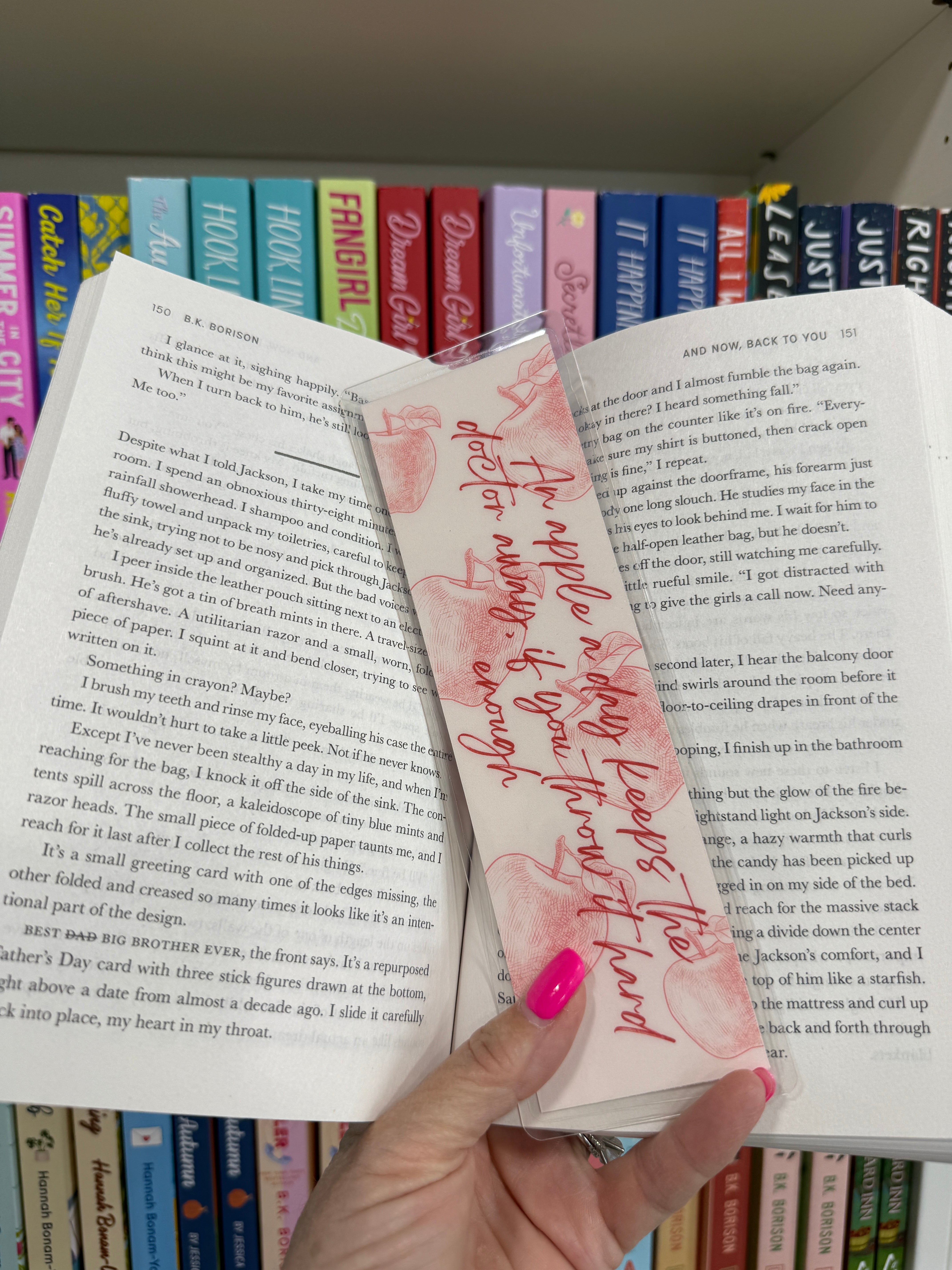 An Apple A Day Bookmark