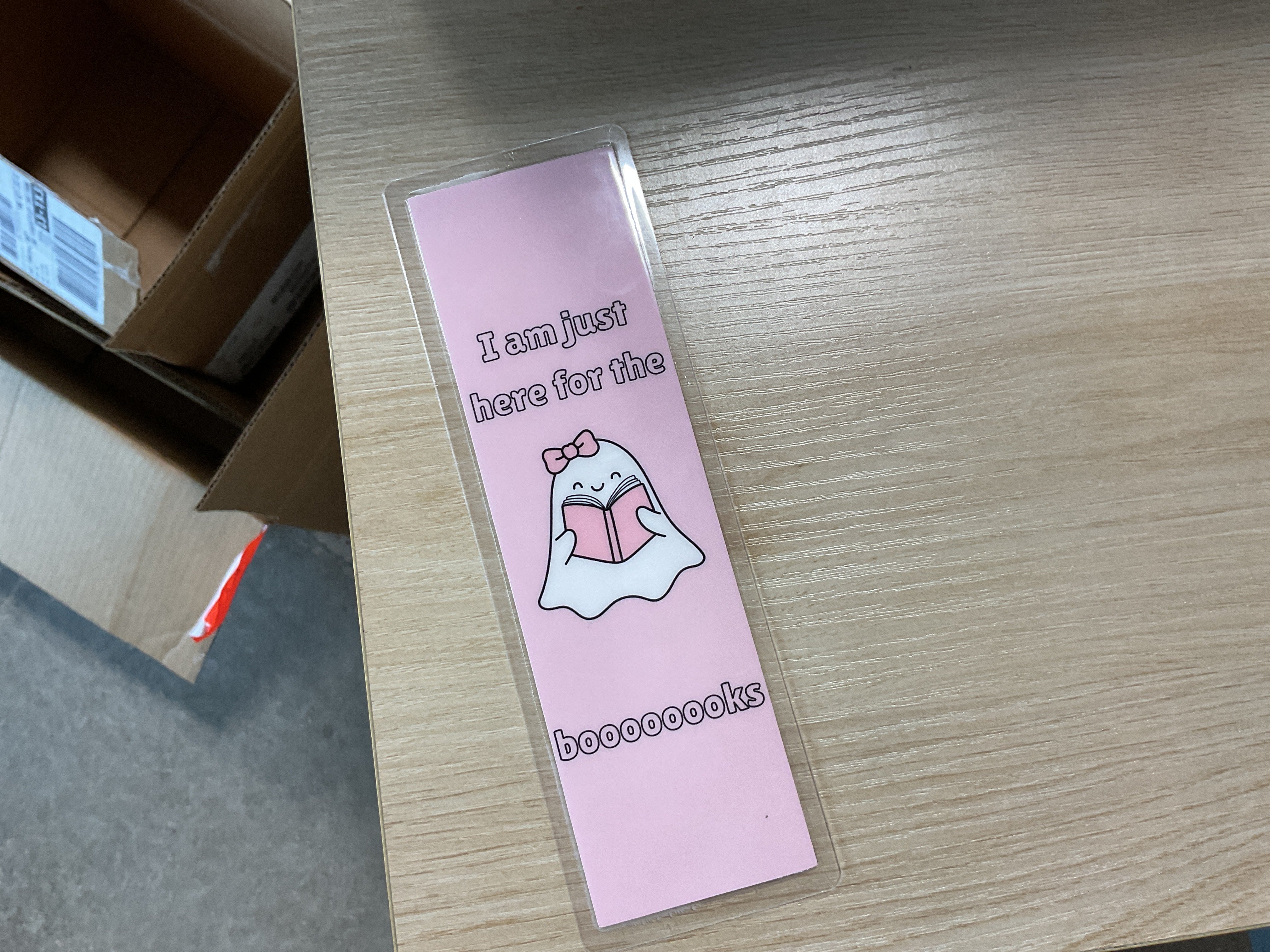 Ghost Booooooks Bookmark