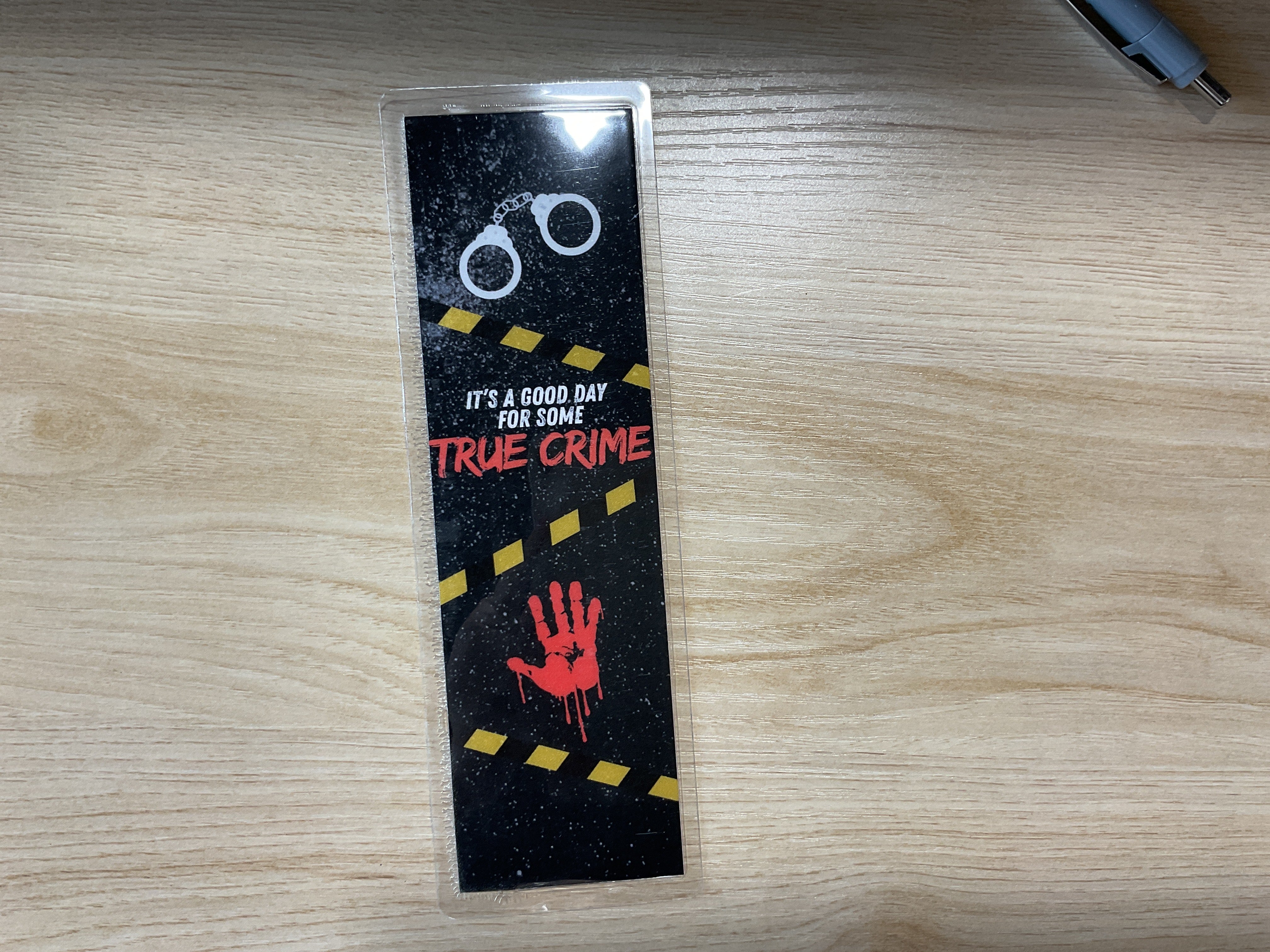 True Crime Bookmark