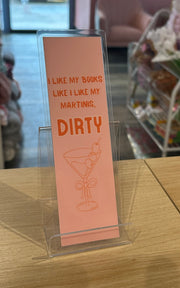 Martini Dirty Main Squeeze Bookmark