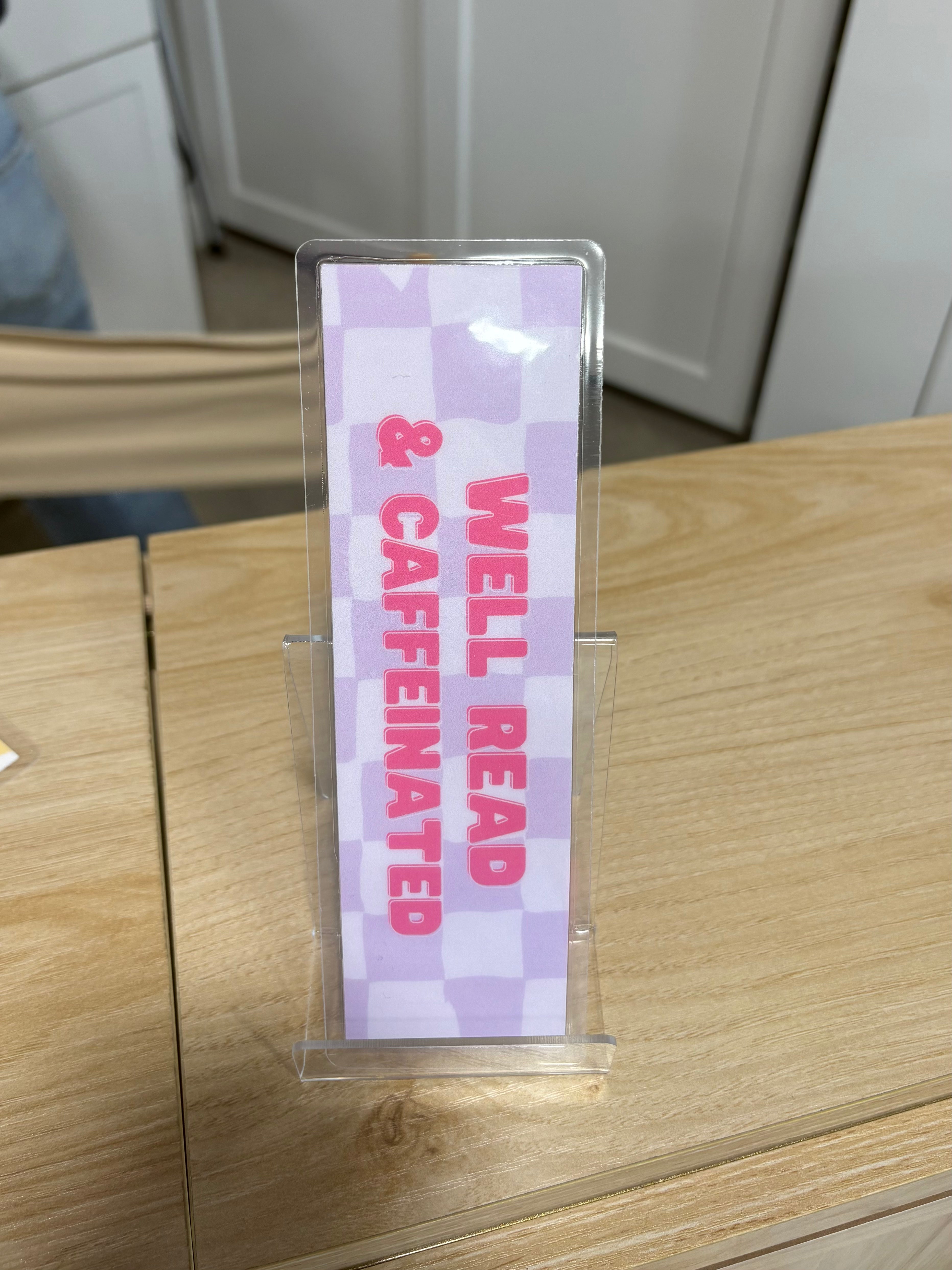 Well Read & Caffeinated Bookmark