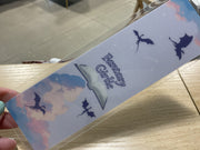 Handmade Fantasy Girlie Bookmark with pink tassel, floral design, and durable metal material for avid readers