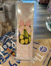 Bow Pickle Paper & Vine Bookmark