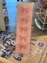 Pink Coquette Bow  Bookmark