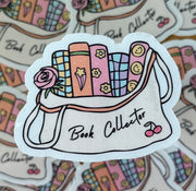 Book Collector Sticker