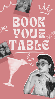 Elegant dining table set "Book your Table!" in walnut finish, 4-seater, modern design, perfect for small spaces