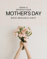 Gemstones & Generations: Mother & Daughter Book Bedazzle Night✨📚