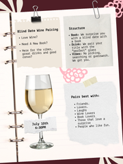 Blind Date with Wine & A Book
