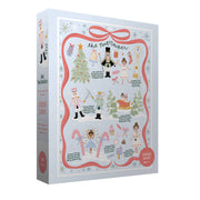 The Nutcracker Story - 500 Piece Christmas Jigsaw Puzzle, vibrant holiday-themed artwork, family-friendly activity