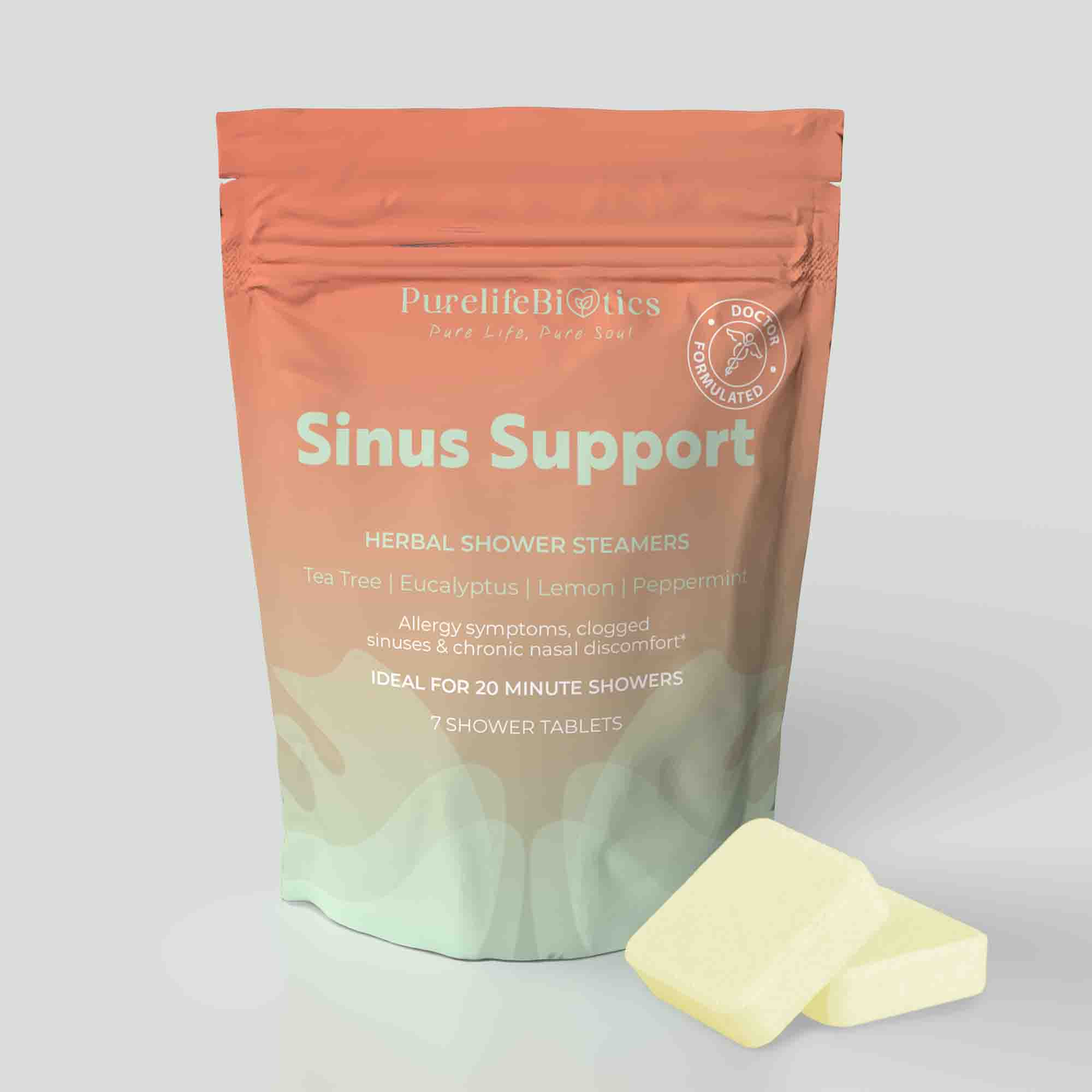 Sinus Support: Eucalyptus & Lemon's Relief for Allergies