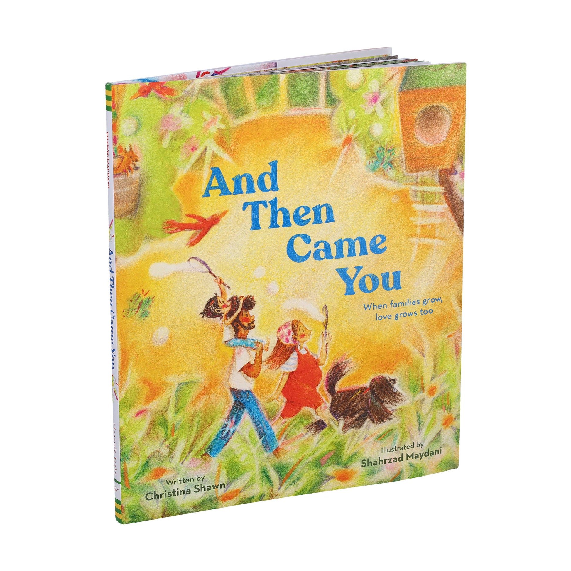 Romantic novel "And Then Came You" by Samantha Chase, paperback edition with blue cover art featuring a sunset beach scene