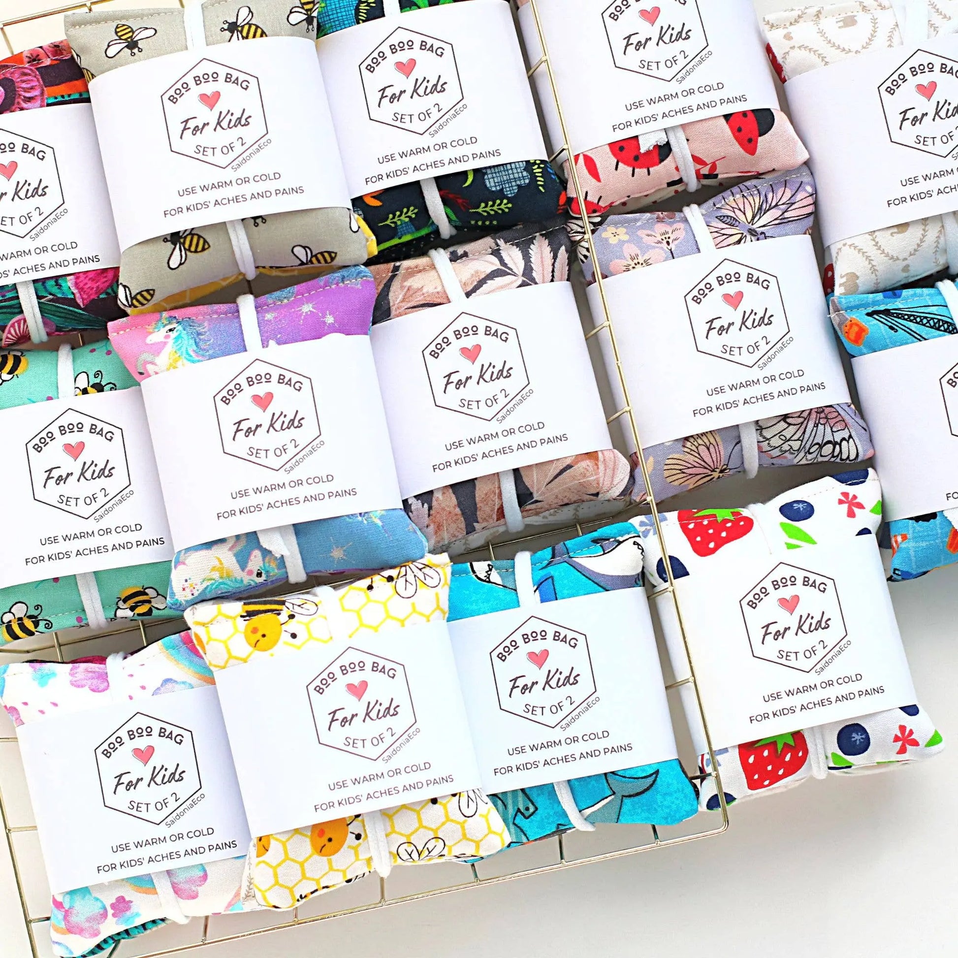Boo Boo Bag for Kids — colorful, kid-friendly portable first aid kit with bandages and supplies.