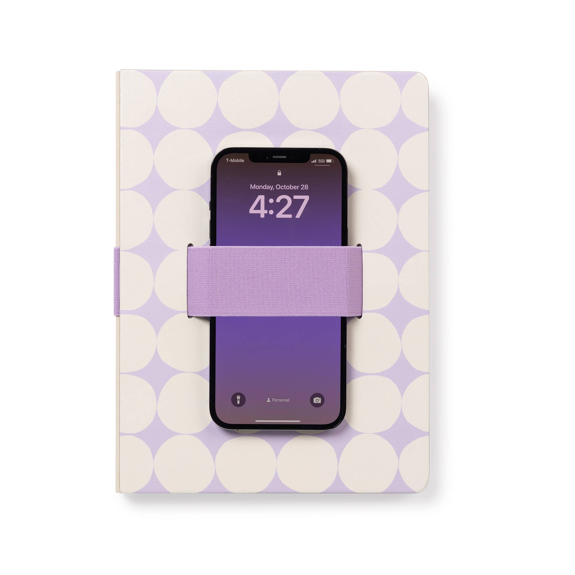 Darling Dots Casey Notebook with Phone Loop