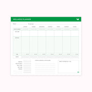 Wellness Planner Notepad