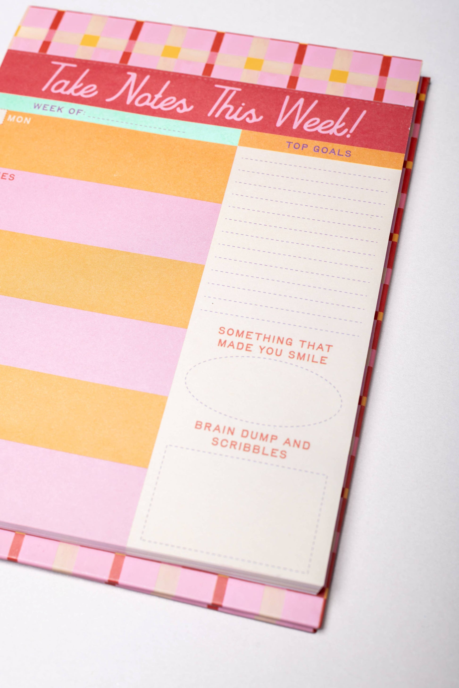 Week to Week Desk Planner - Take Notes This Week with a weekly planning notebook to stay organized.