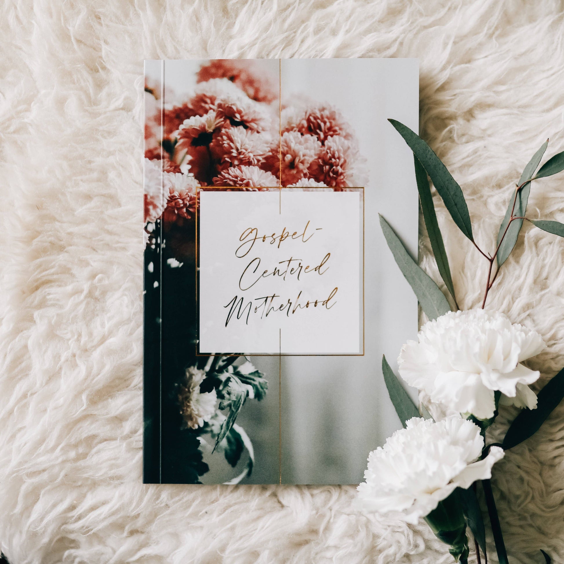 Gospel-Centered Motherhood book, inspirational parenting guide, softcover, family-focused spirituality