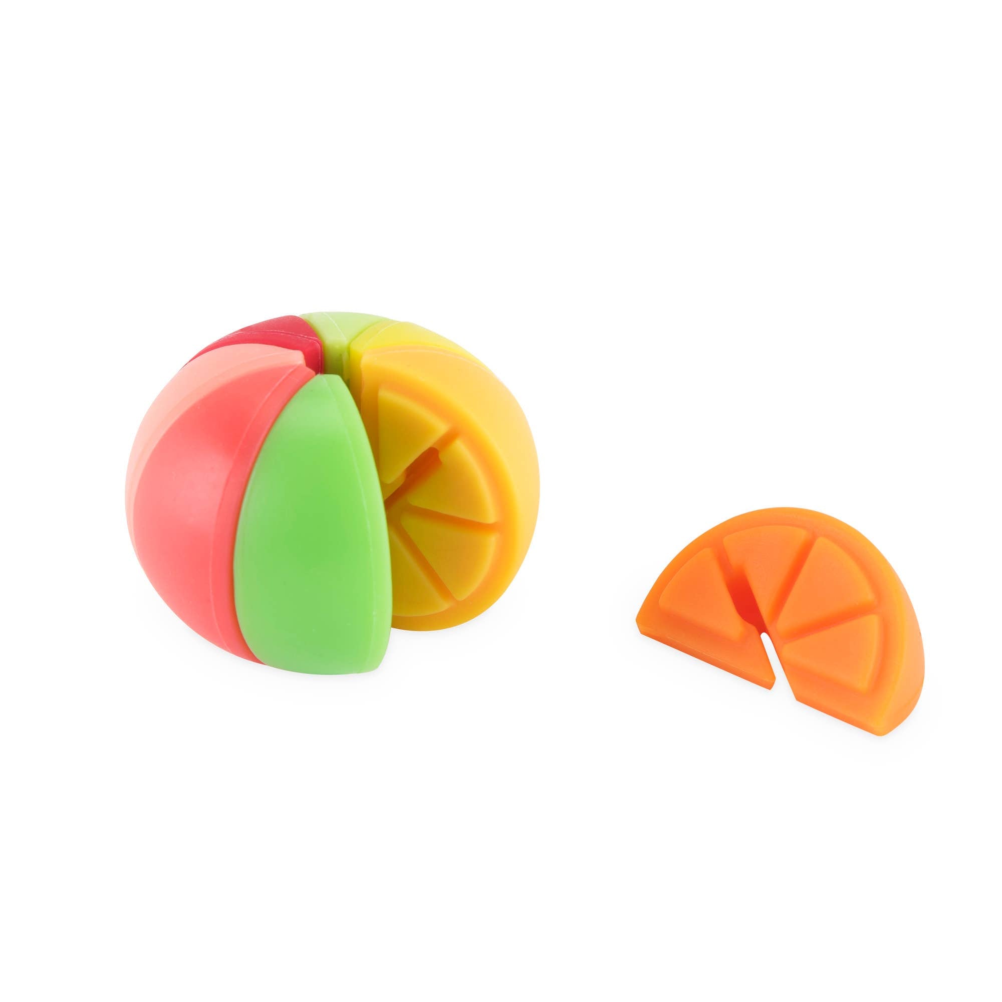 TrueZoo Citrus Charms Silicone Glass Markers Set of 8