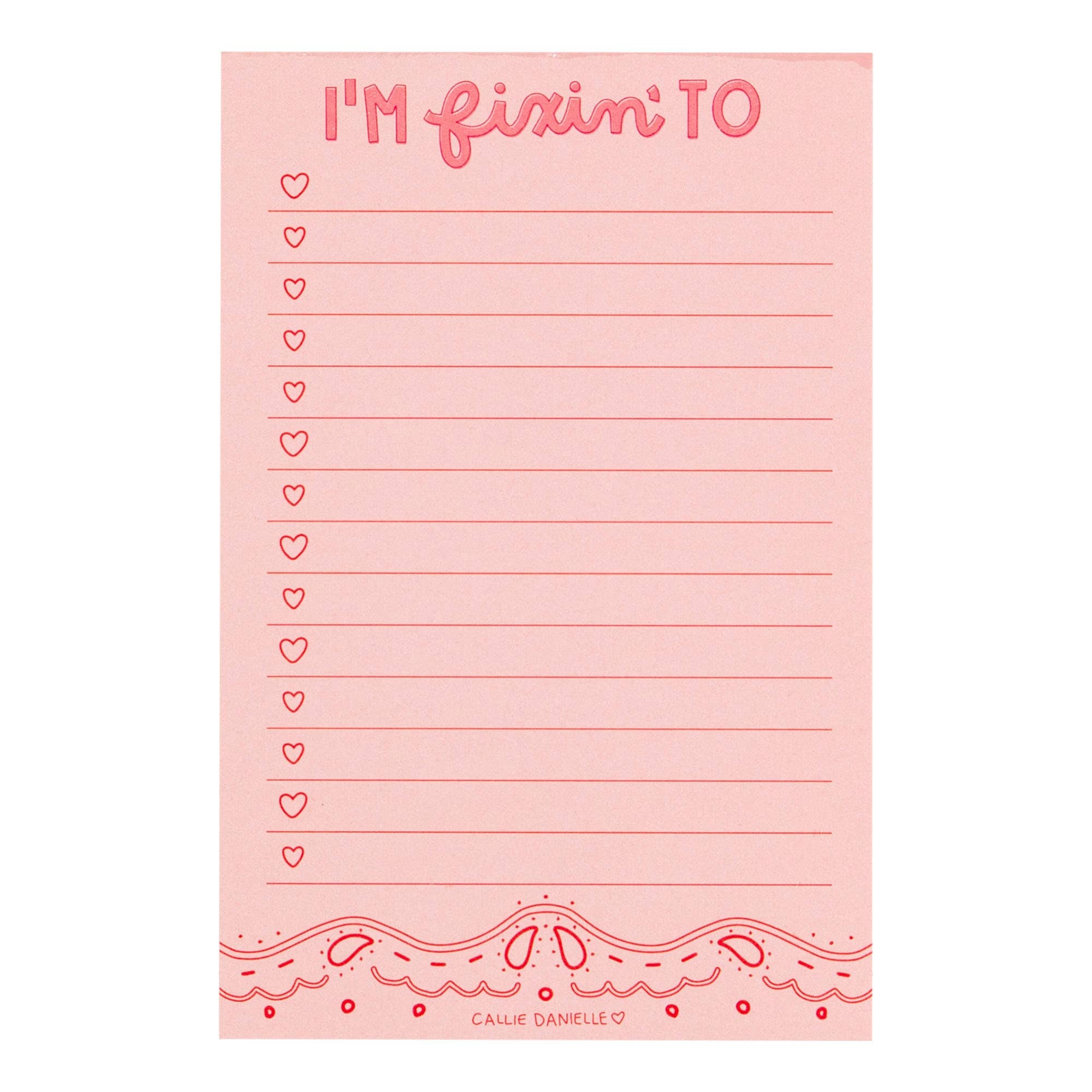 I'm Fixin To Southern Notepad