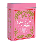 Buy Rom Com Trivia Game - Deck of Cards + Storage Tin, perfect for movie buffs, colorful design, compact size, gift idea