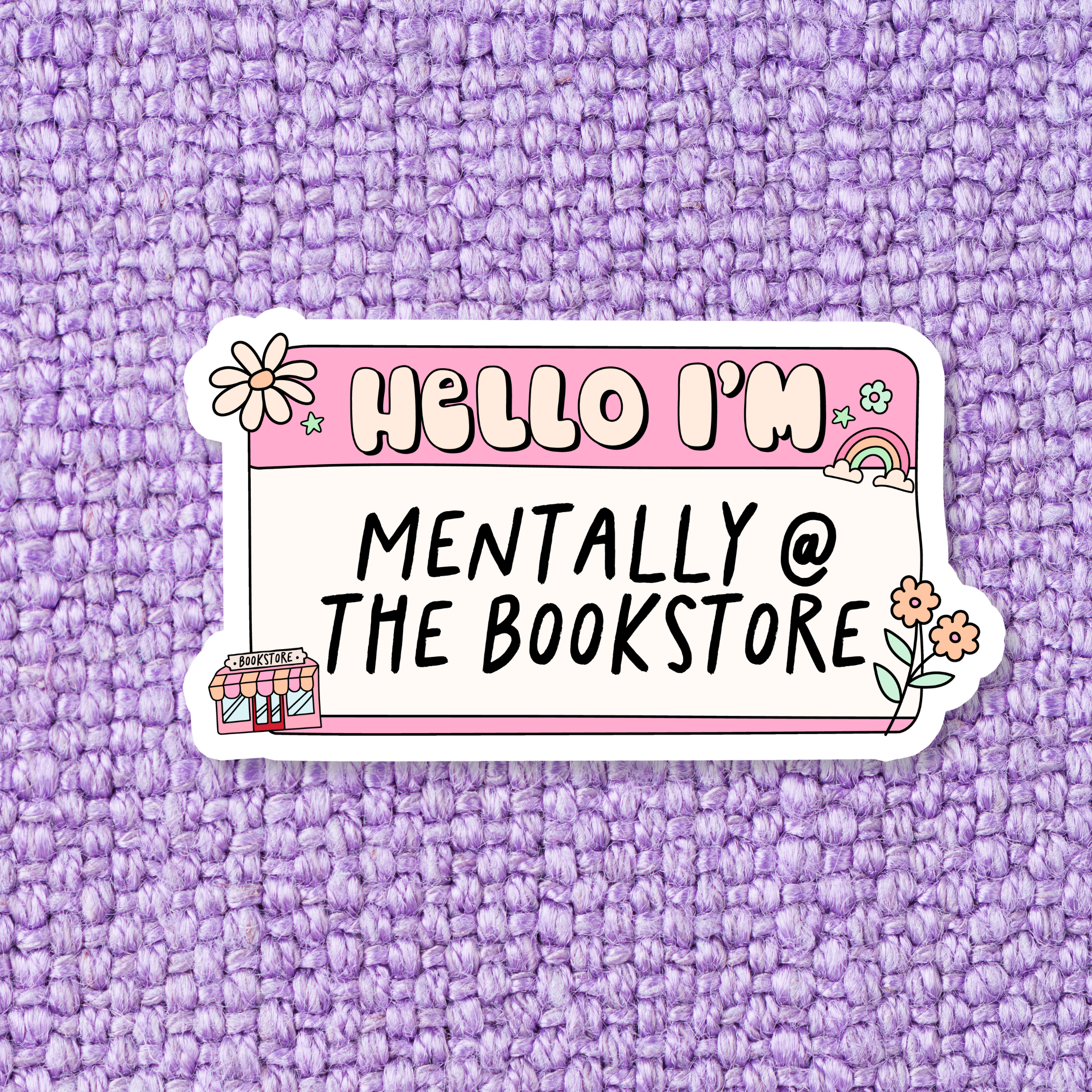 Hello I’m @ The Bookstore