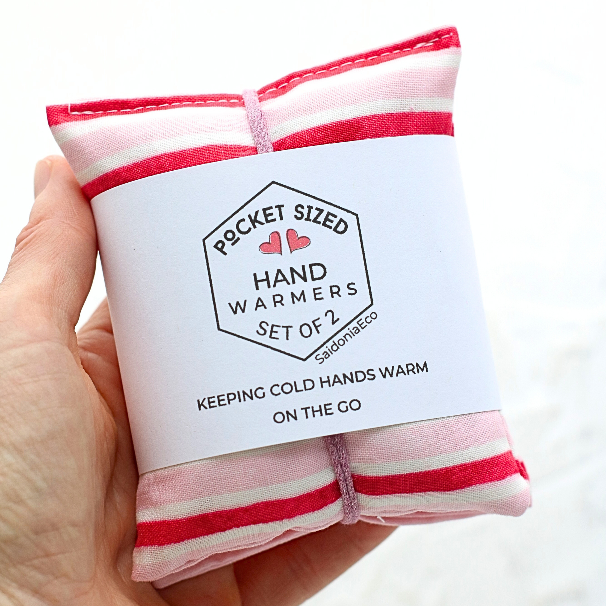 Buy Microwavable Hand Warmers ⋆ Random Winter Designs in cozy fleece, red plaid, reusable for cold weather comfort