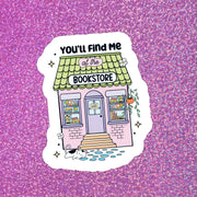 You’ll Find Me at the Bookstore