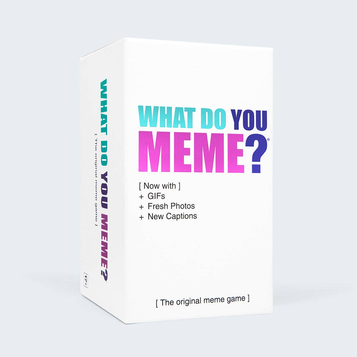 What Do You Meme? Gif Edition, adult party game for meme lovers with refreshed content, hilarious group entertainment