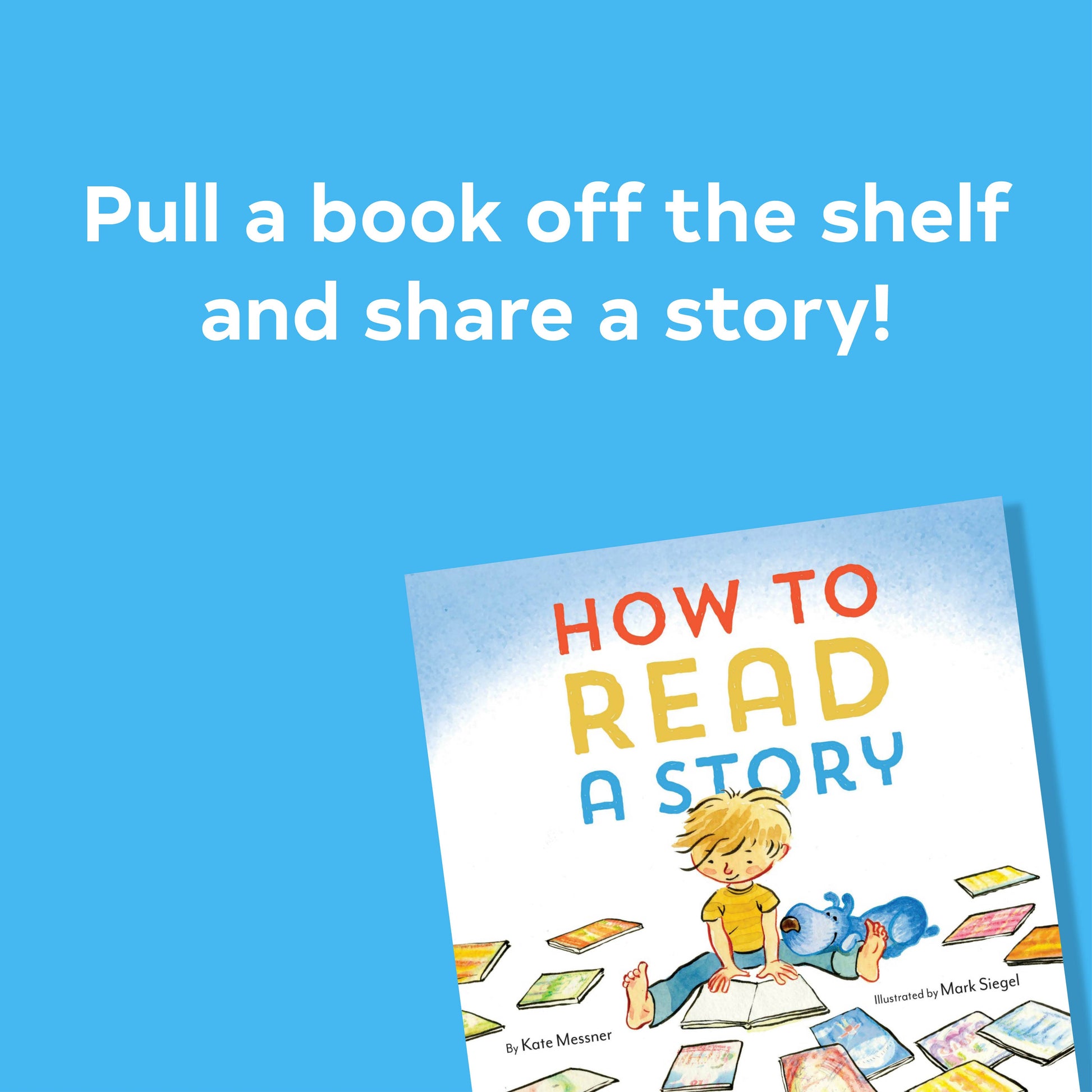 Children's educational book "How to Read a Story" with colorful illustrations, hardcover, for ages 5-8