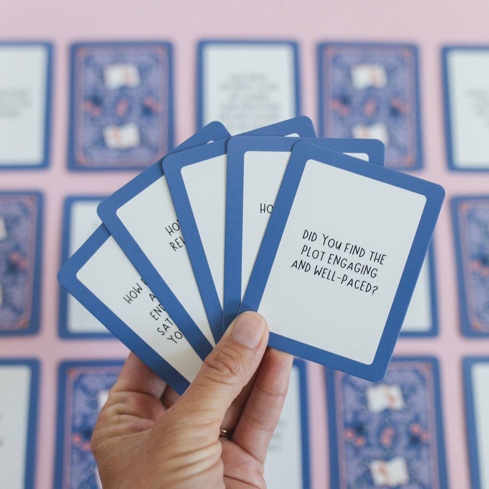 Book Club Reading Conversation Cards - Paper & Vine Book Bar