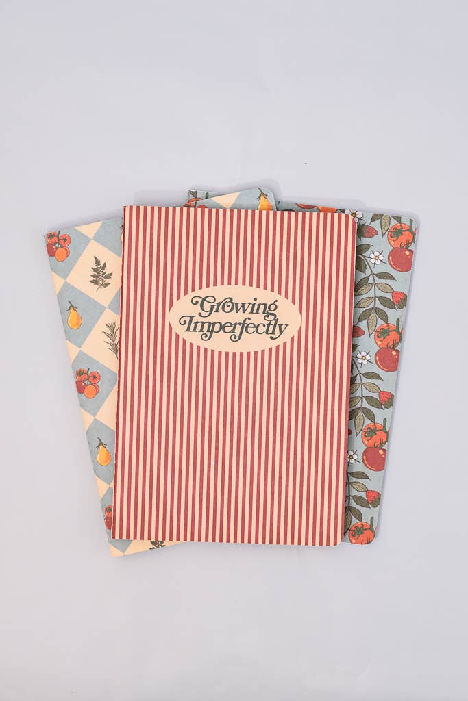 Rough Draft Notebook Set by Growing Imperfectly - a collection of journals for drafting ideas