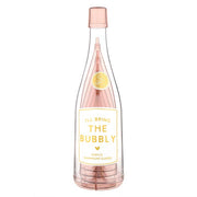 "I'll Bring the Bubbly" Acrylic Champagne Bottle + Glasses Set