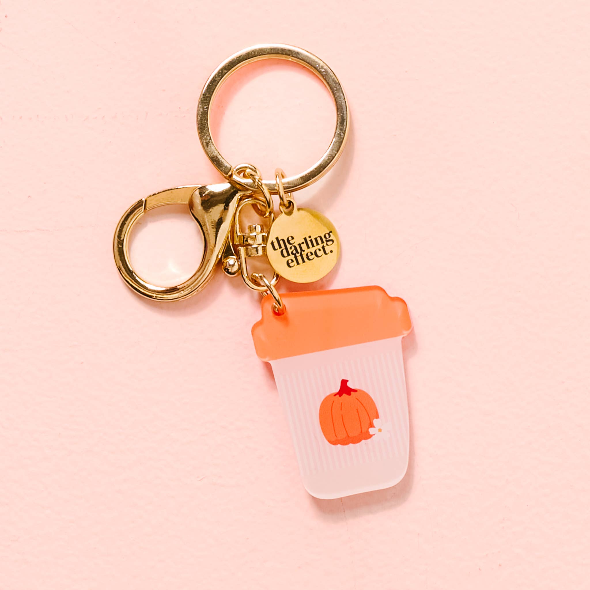 Acrylic Keychain-Pumpkin Spice Latte