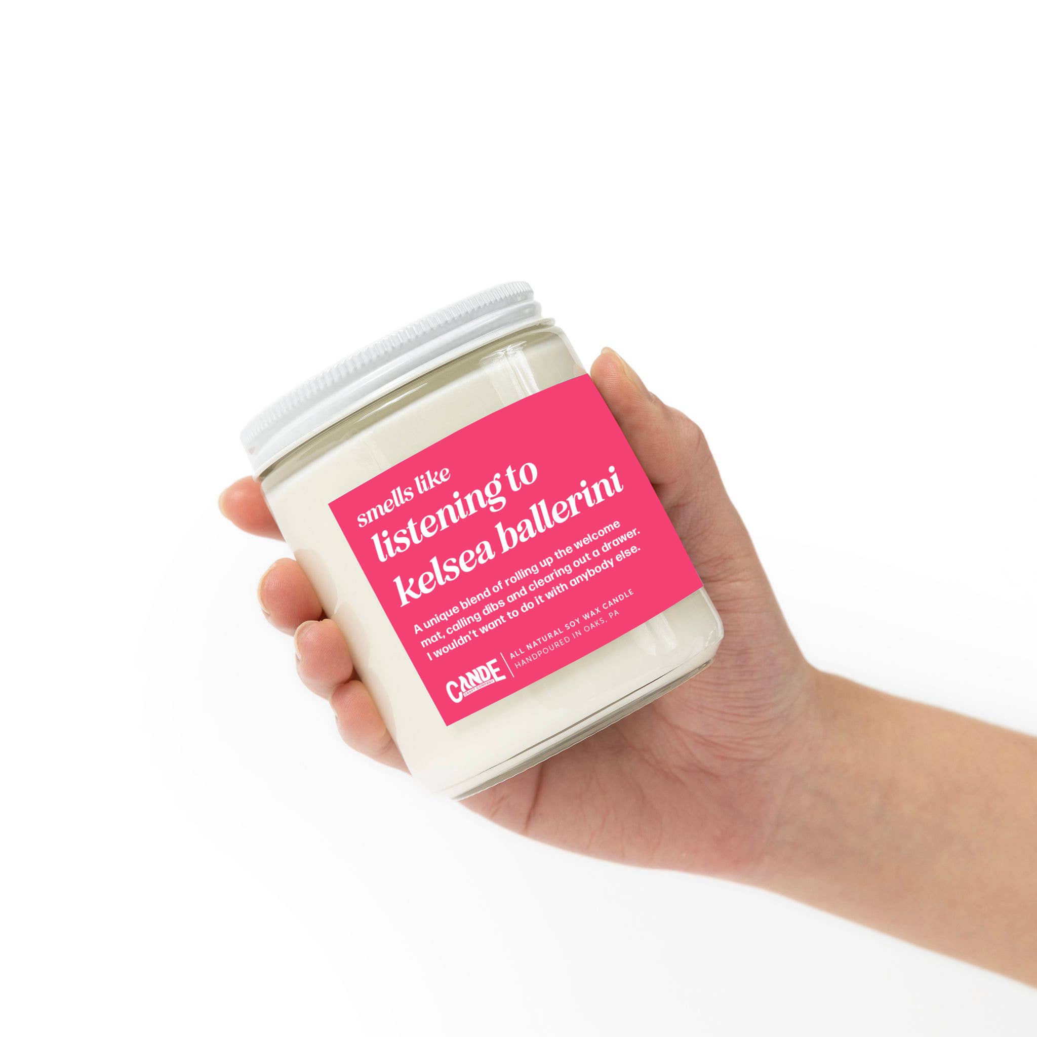Smells Like Listening to Kelsea Ballerini Candle: Standard