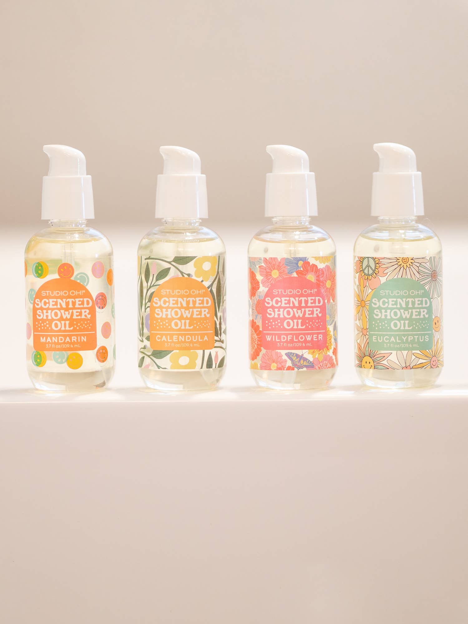 Floral Bliss Scented Shower Oil