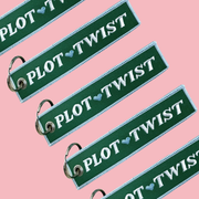 Plot Twist Keychain
