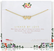 Friend/Family Necklace + Card/env - LINKED BY LOVE
