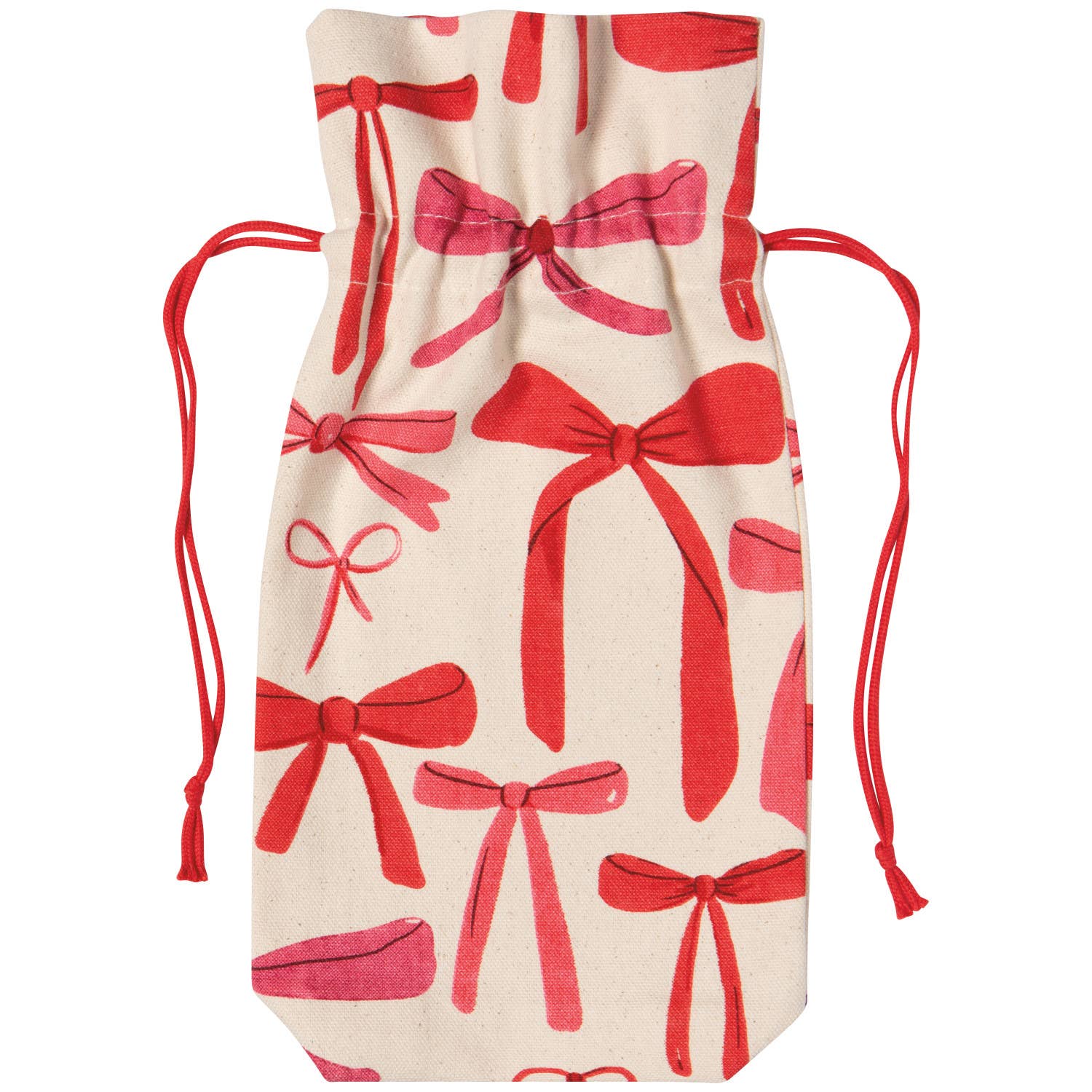 Bowtique Wine Bags Set of 2 in elegant black velvet, perfect gift-sized with drawstrings for wine enthusiasts