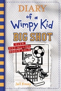 Big Shot Diary of a Wimpy Kid #16 hardcover, colorful children's book by Jeff Kinney, bestseller series